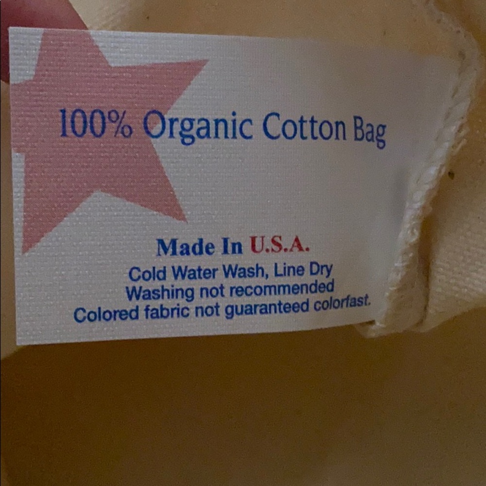 Small Amour Vert Tote Bag - Picture 2 of 5